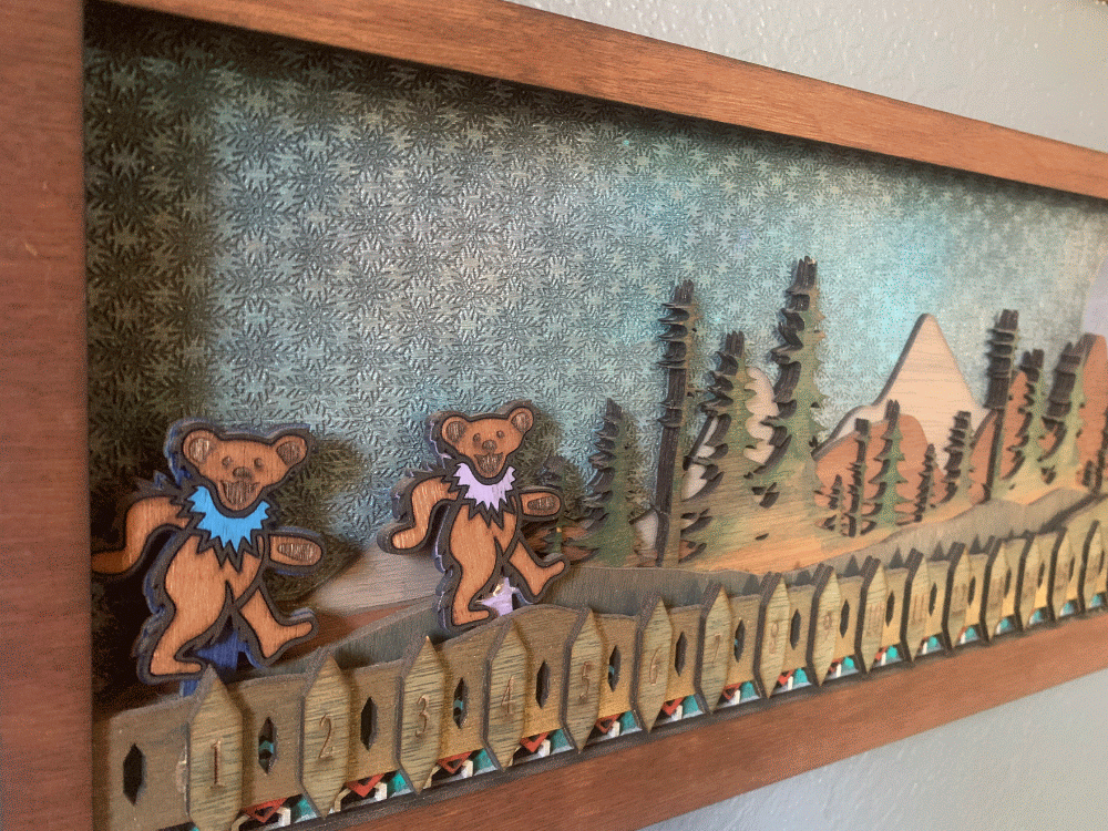 Jerry Bear Advent Calendar